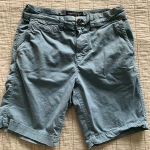 Blue Cargo Shorts